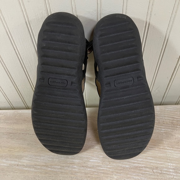 Pewter Rockport Ramona Sandals - 8 Wide - Picture 4 of 9